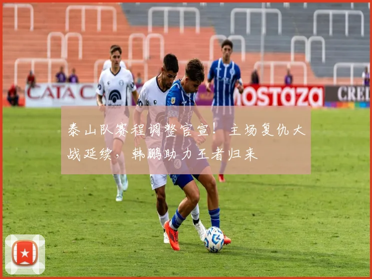 泰山队赛程调整官宣！主场复仇大战延续，韩鹏助力王者归来